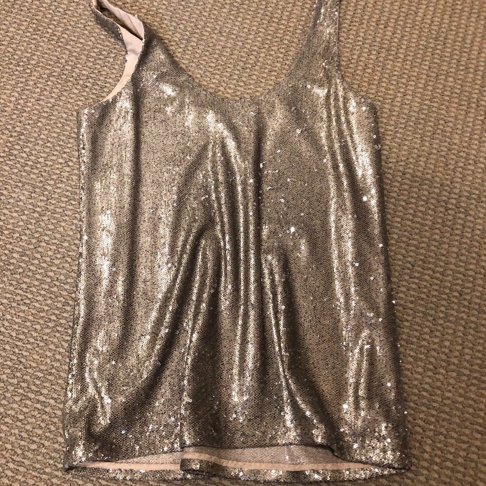Gold Sequined Top - Picture 2 of 7